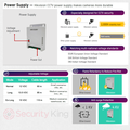 Hikvision DS-2FA1205-C8 8channel PSU Overcurrent | Short Circuit | Over Voltage Protection 