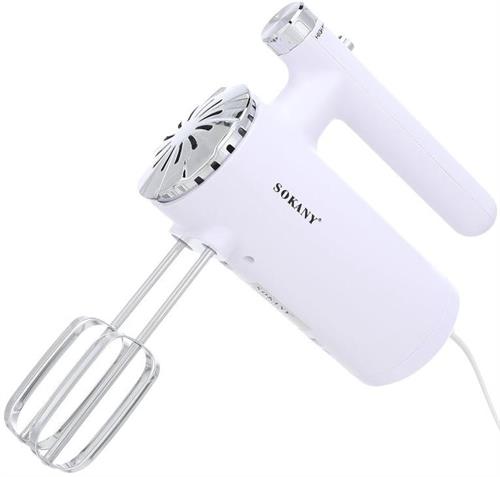 Sokany Electric Hand Mixer and Blender White | CSY-SK-6626WHT