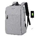 LB200 BACKPACK OXFORD 15″ USB GREY