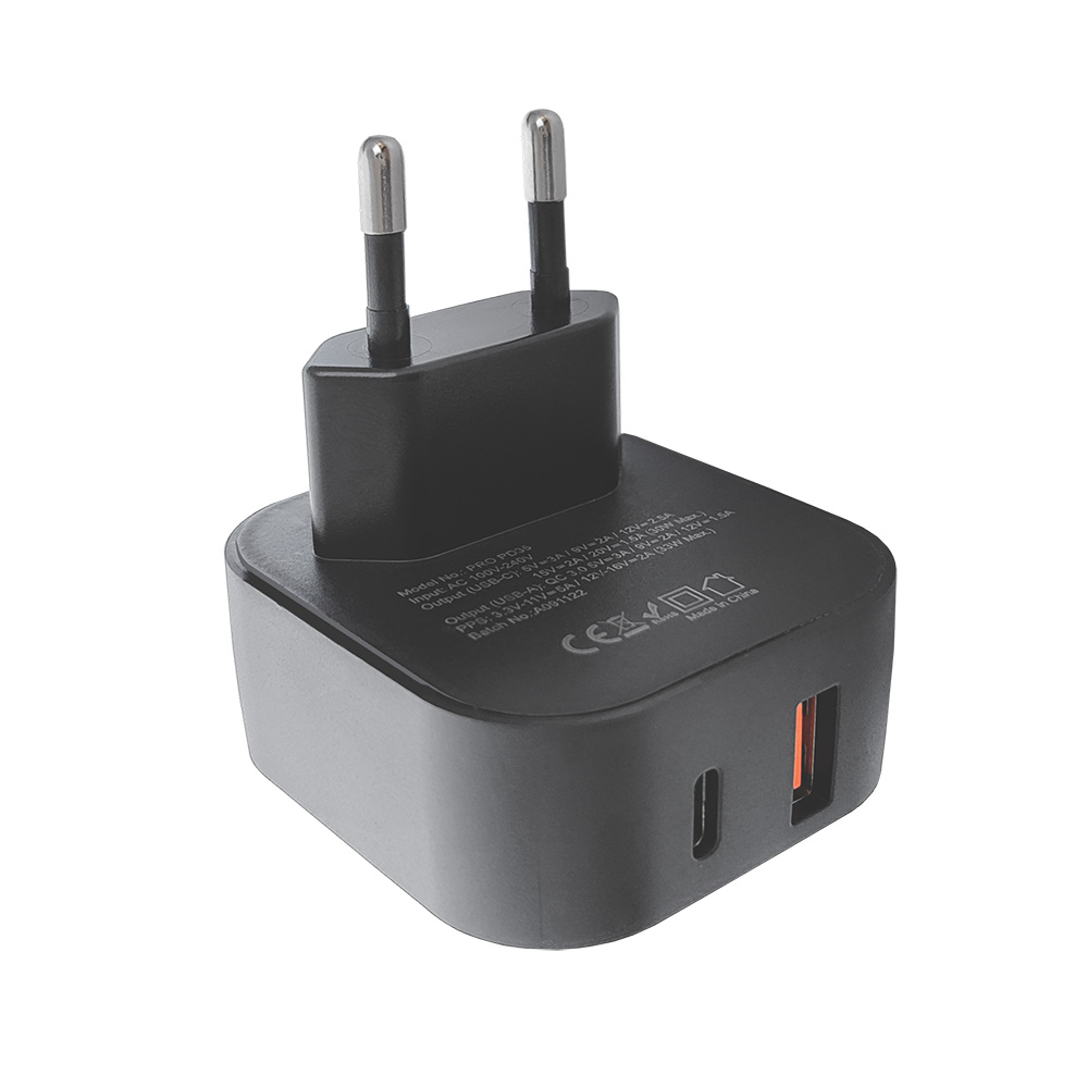 Pro PD35 PD33W Dual USB Travel Wall Charger