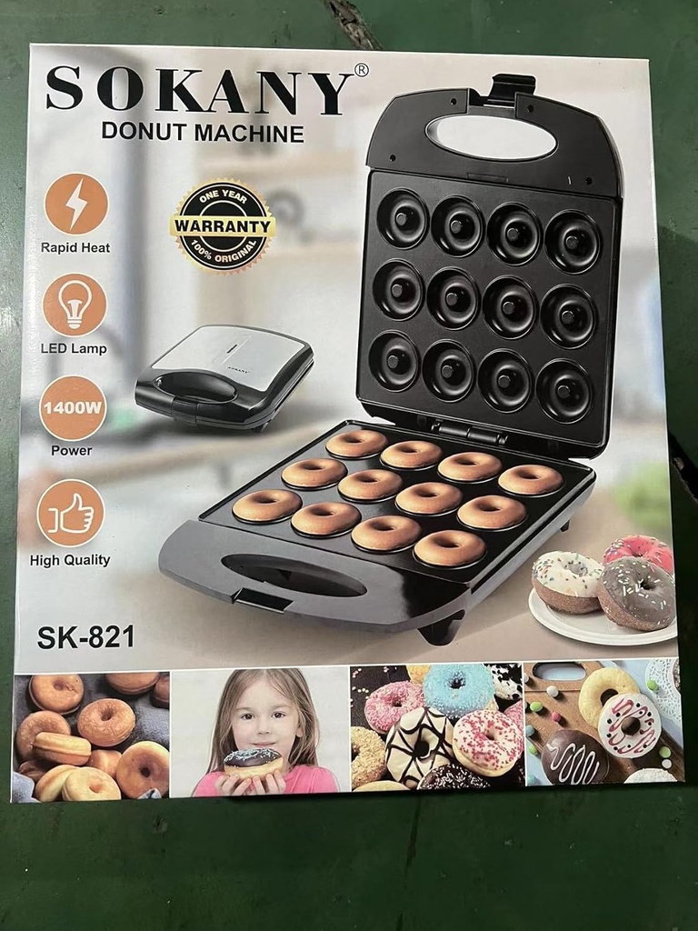 Sokany 12 Doughnut Maker | CSY-SK821