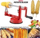 Casey Manual Spiral Potato Slicer Red | CSY-2855-2
