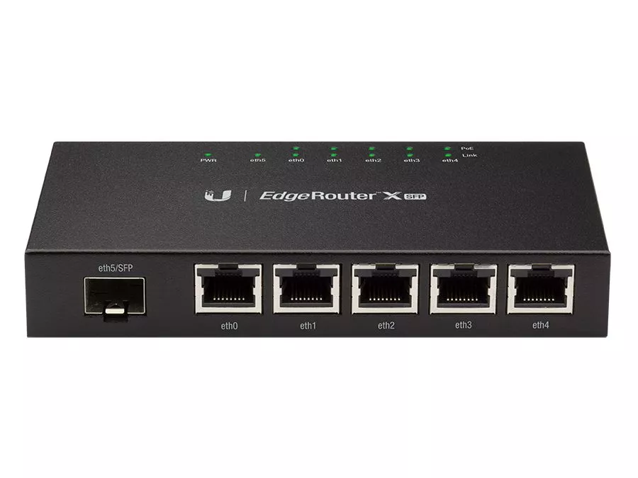  Ubiquiti UISP EdgeRouter X SFP 5 Port Gigabit 1SFP | ER-X-SFP