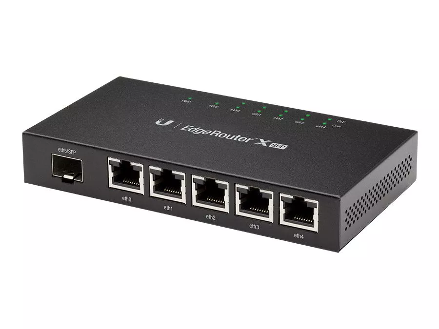  Ubiquiti UISP EdgeRouter X SFP 5 Port Gigabit 1SFP | ER-X-SFP