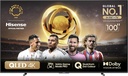 Hisense 100-Inch QLED UHD 144HZ Smart TV | 100E7NPRO