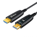DTECH 8K Optical Fiber HDMI Cable - 50m | HDM-CAB-FIB-50M-8K
