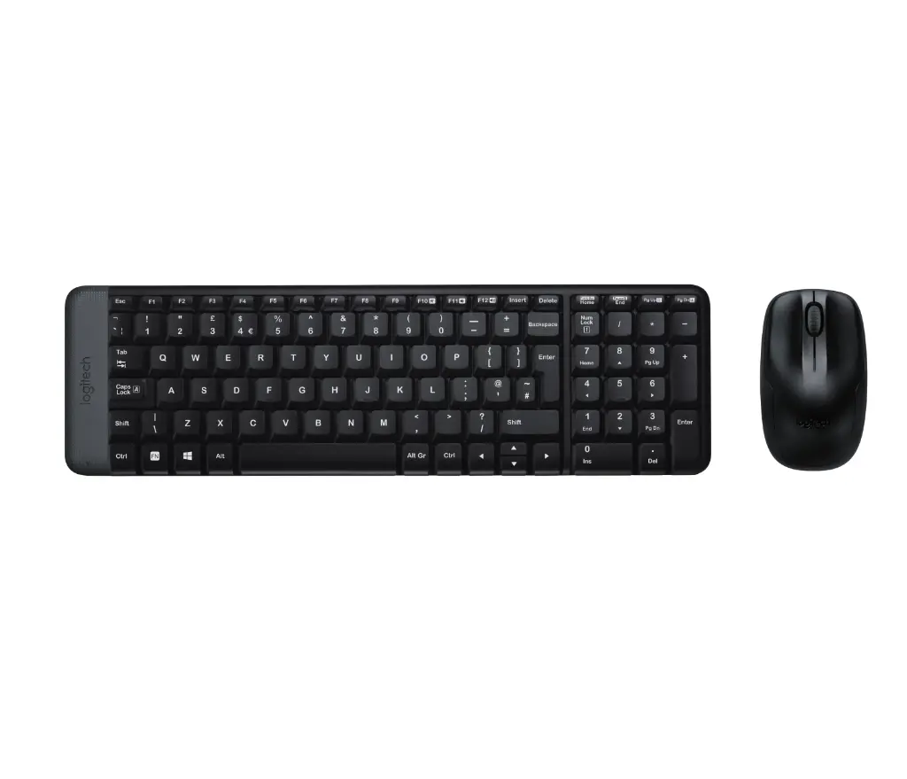 Logitech MK220 Black Wireless Keyboard & Mouse Combo 920-003161