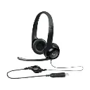 Logitech H390 Black Computer Stereo USB Headset 981-000406