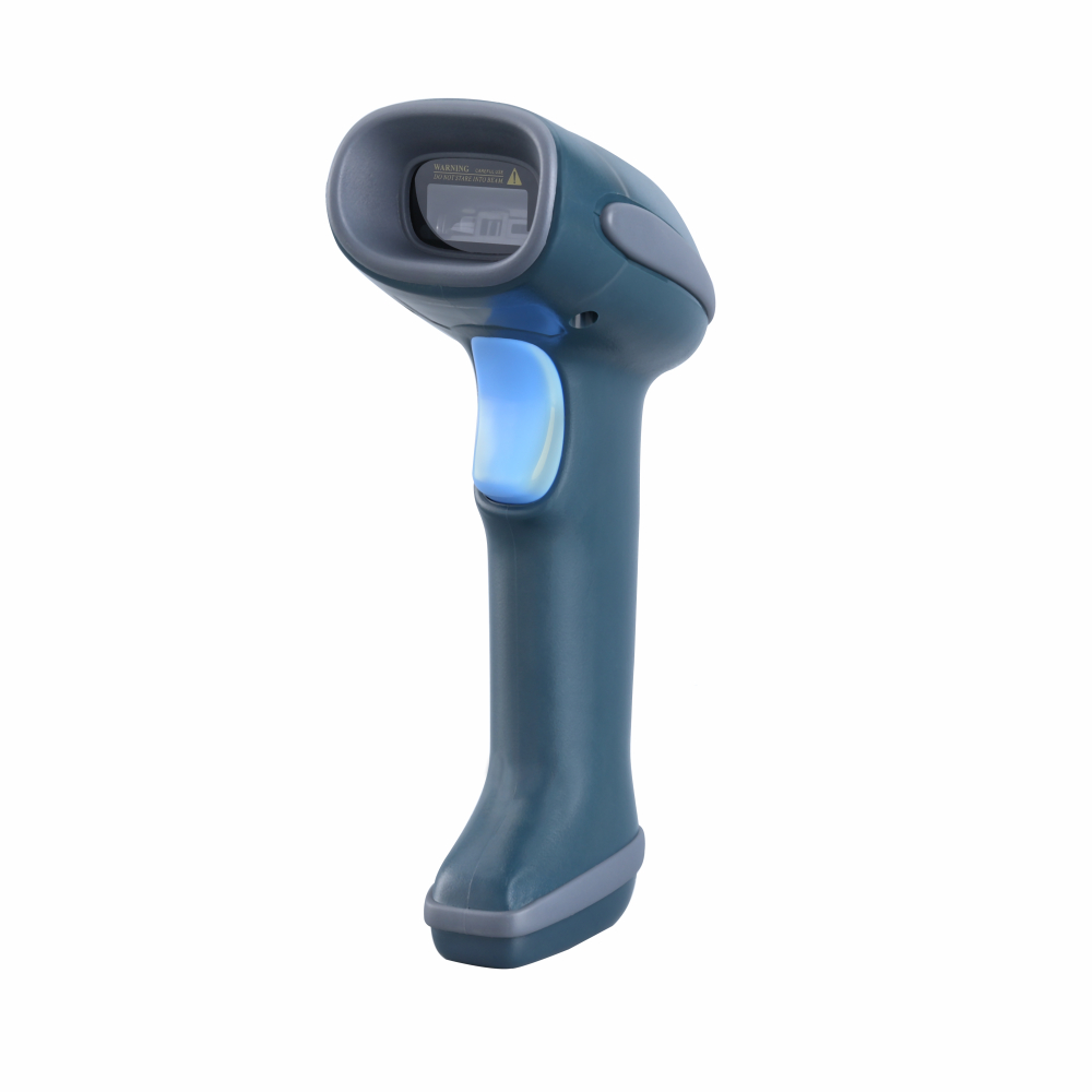 BS120 2D Laser Barcode Scanner USB Handheld with Stand