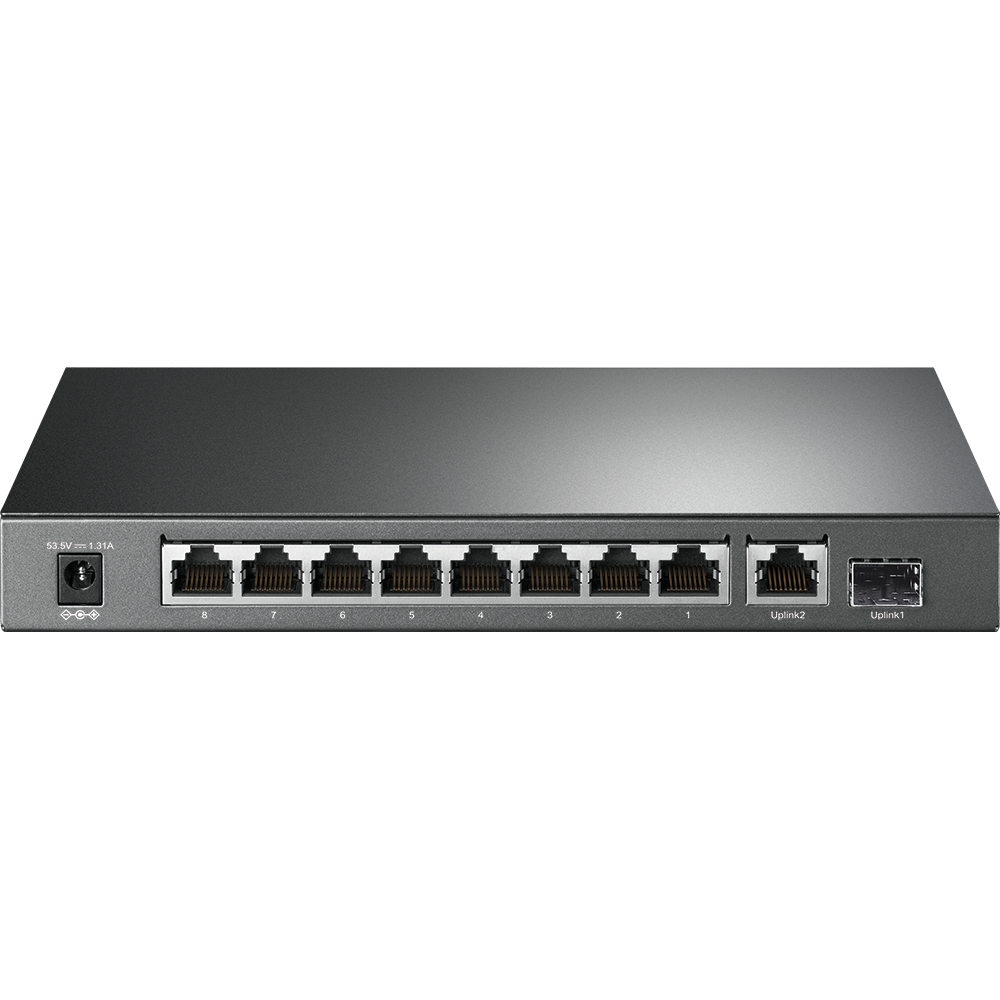 TP-Link 10 Port Gigabit Smart POE Desktop Switch TL-SG1210MPE