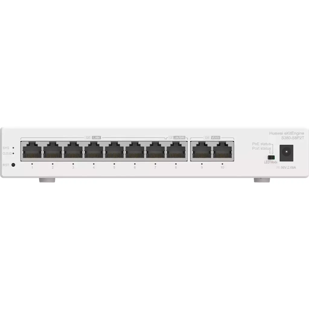 Huawei S380 S9P2T 2GE WAN LAN Switch 98012180