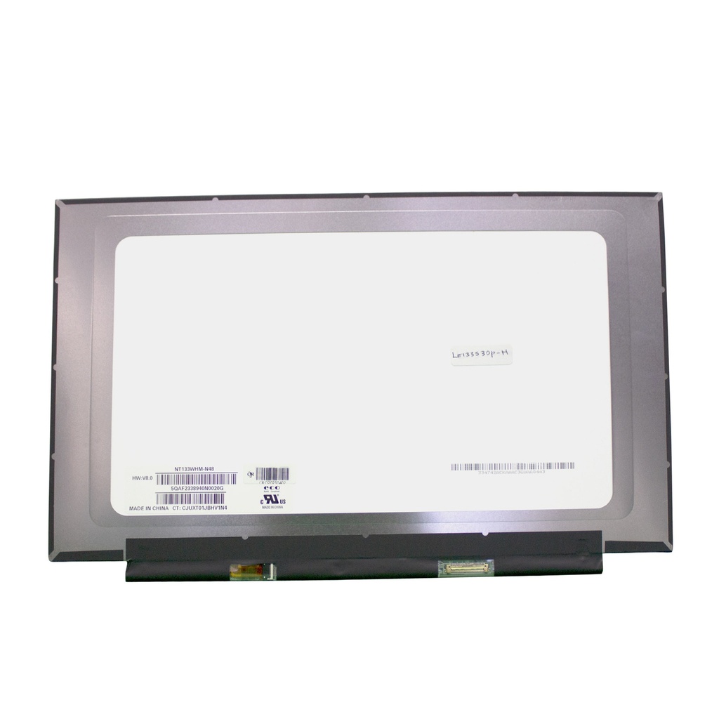 13.3″ 30-Pin LCD Slim HD 1366 x 768 Display – No Bracket, Ultra-Thin Design for Compact Laptops