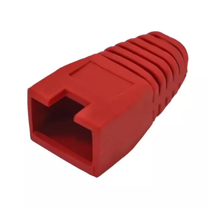 Linkbasic Red Boots RJ45 SKU: RJ45B-R 