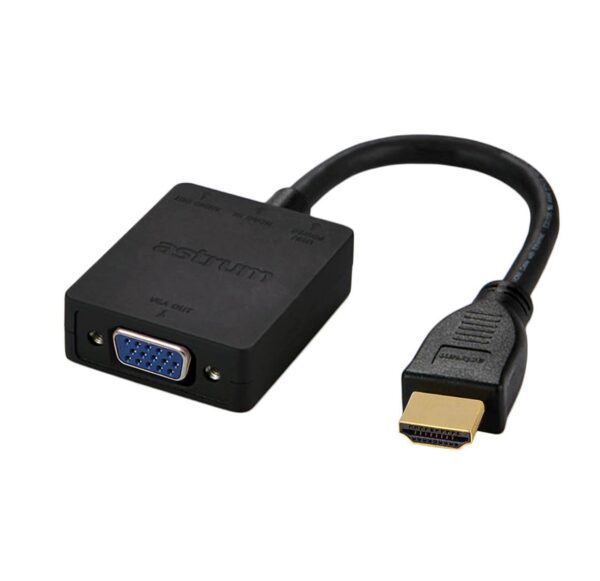 DA450 HDMI Male to VGA Female + Audio Adapter