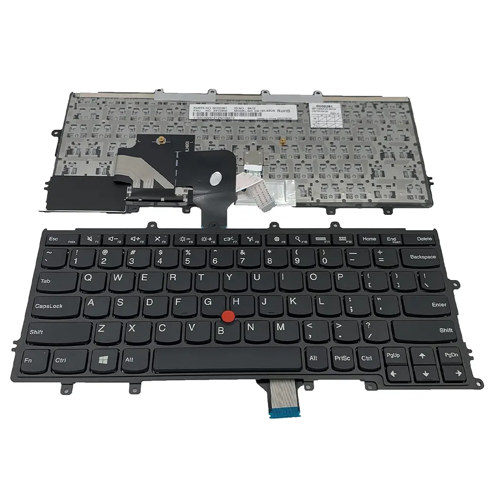 REPLACEMENT KEYBOARD LENOVO X240 250 260 POINTER BACKL