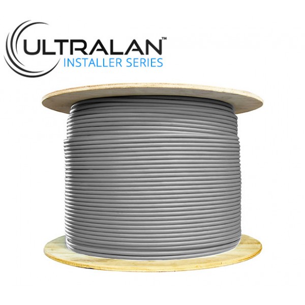 UltraLAN Installer Series - CAT6 CCA Solid UTP (500m - Grey)