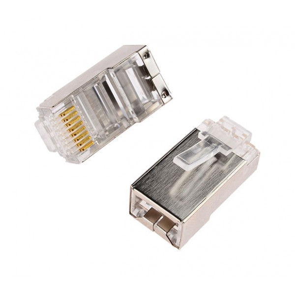 UltraLAN CAT5e Shielded RJ45 Connector (50x Packet)