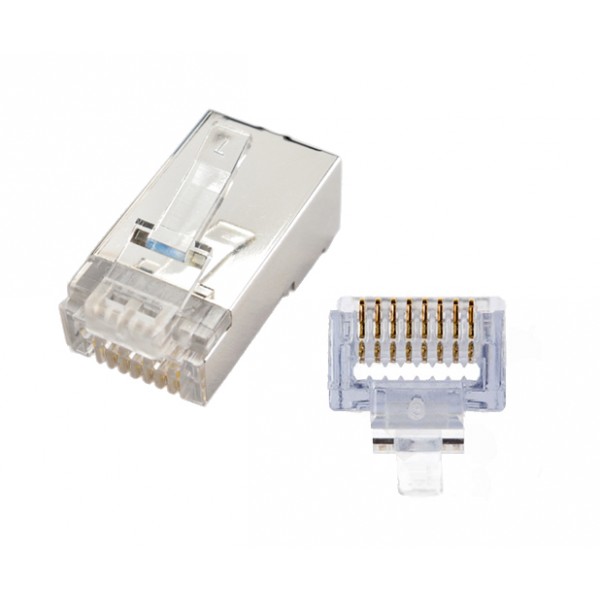 UltraLAN CAT6 Shielded RJ45 Connector (50x Packet)