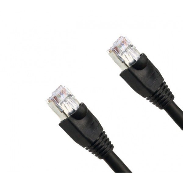 15m Outdoor Shielded & Grounded CAT5e Cable