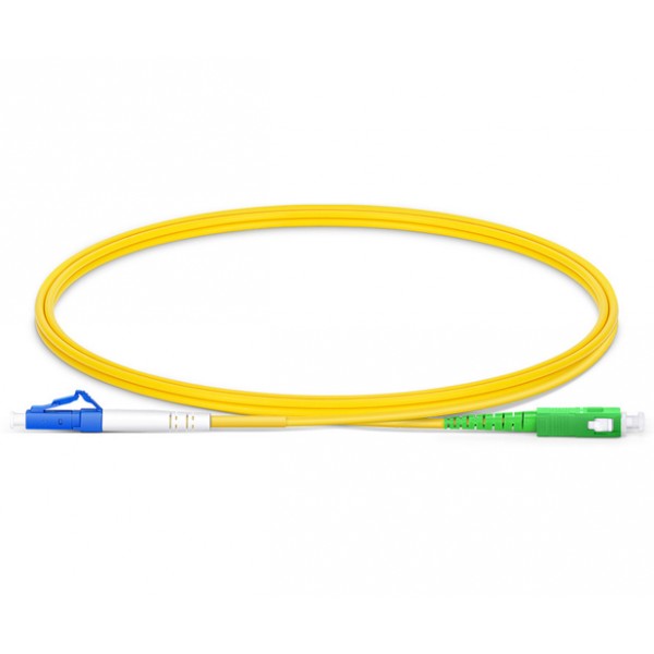 UltraLAN Fiber Flylead LC UPC - SC APC SM Simplex (1Meter)