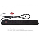 UltraLAN 9-socket (3pin SA) PDU with IEC Power Cord