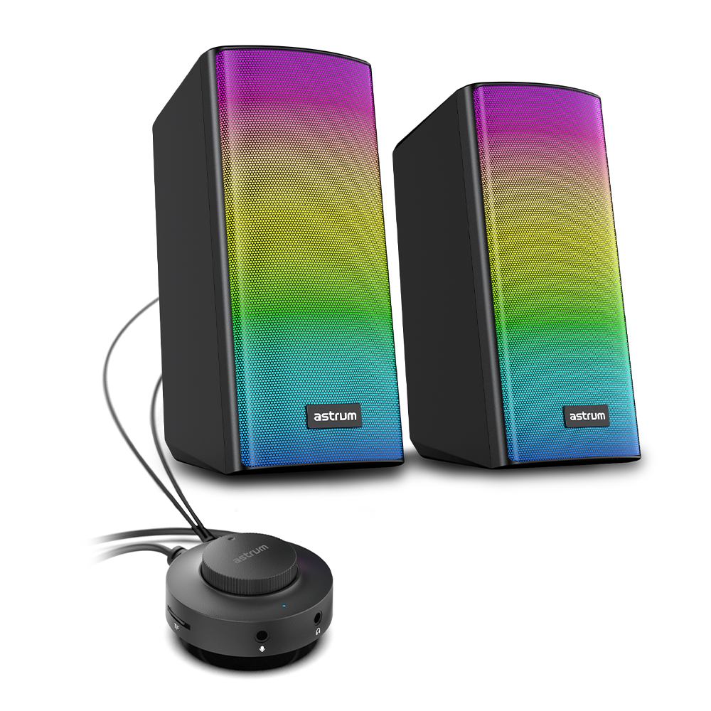 SU030 USB Plug & Play 3-in-1 Speakers, Bluetooth TF, Aux and Mic in