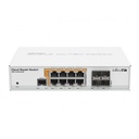 MikroTik 8 port PoE Smart Switch (RBCRS112-8P-4S-IN)