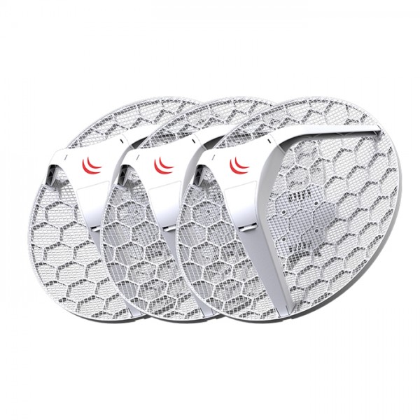 MikroTik LHG 5 (Light Head Grid) 3Pack | RBLHG-5ND-3