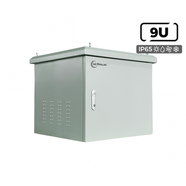 UltraLAN 9U Outdoor Wall Mount Network Cabinet