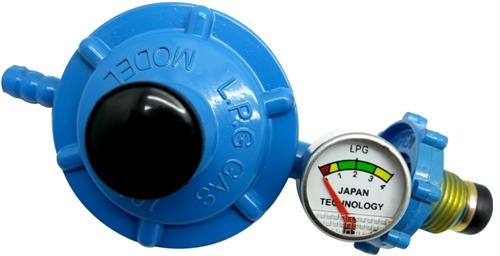 Casey Bullnose LPG Regulator with Pressure Gauge | GR707M