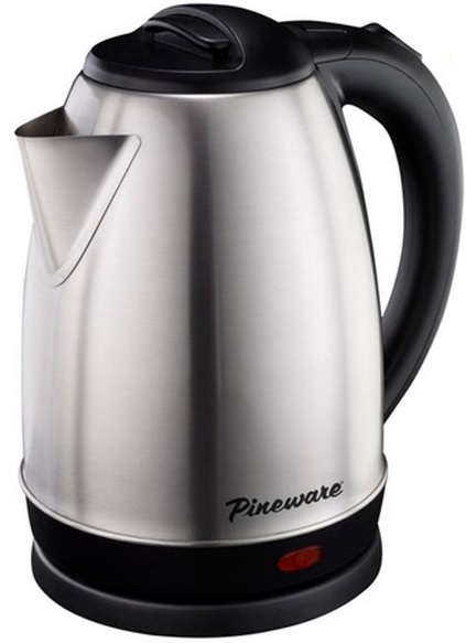 Pineware 360-degree Cordless Stainless Steel 1.5L Kettle | PSSK01