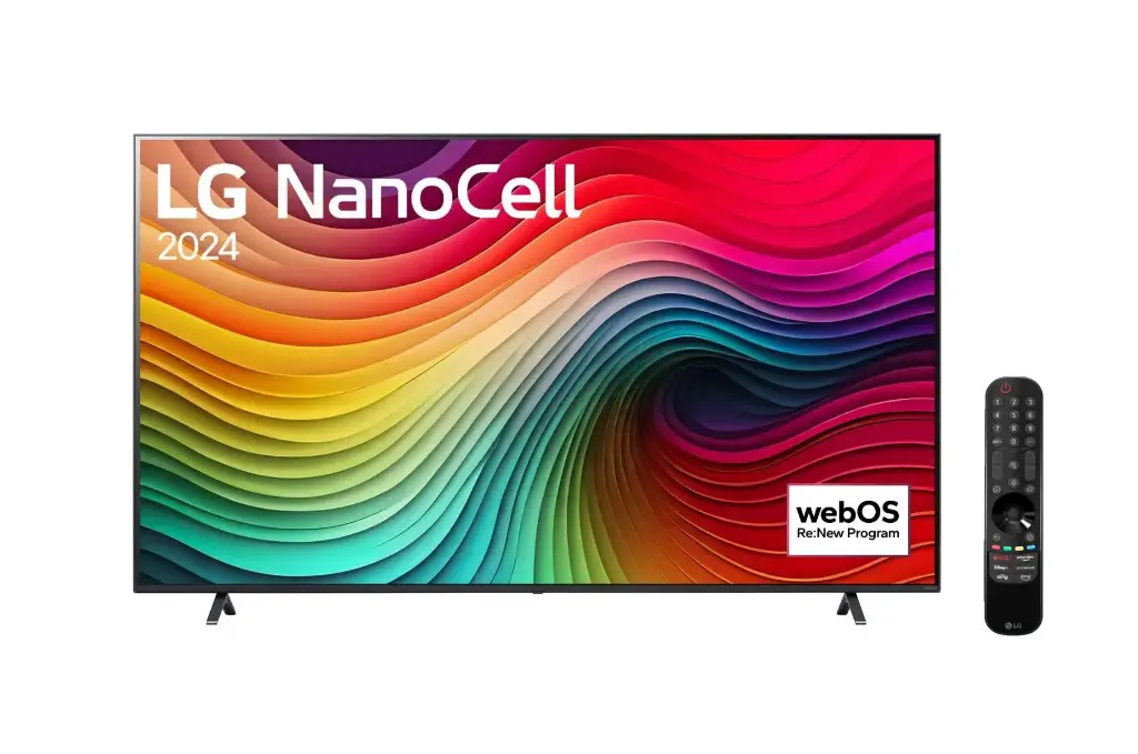 LG 75-inch NANO80 Series UHD Thin Q AI webOS Smart TV | 75NANO80T6A