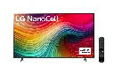 LG 75-inch NANO80 Series UHD Thin Q AI webOS Smart TV | 75NANO80T6A