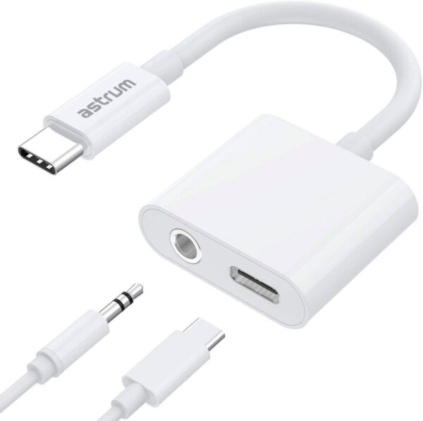 Astrum AS045 USB-C Audio & PD Charging Adapter