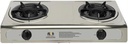 ALVA GAS STOVE 2 PLATE STAINLESS STEEL | GCS04
