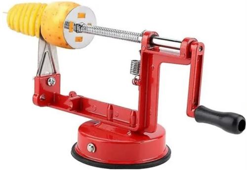 Casey Manual Spiral Potato Slicer Red | CSY-2855-2