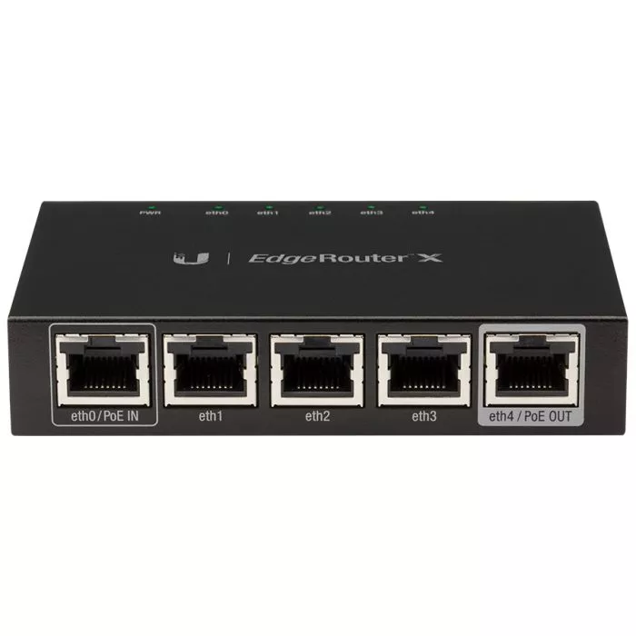  Ubiquiti UISP EdgeRouterX 5 Port Gigabit Router | ER-X