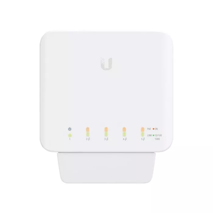 Ubiquiti UniFi Flex Switch 5 Port Gigabit 1PoE In 4PoE Out | USW-Flex