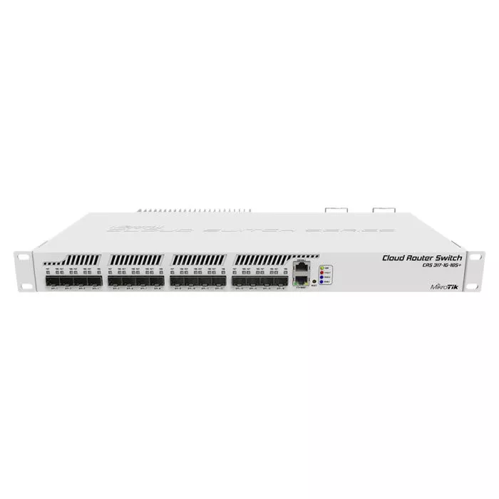 MikroTik Cloud Router Switch 16 Port SFP+ | CRS317-1G-16S+RM