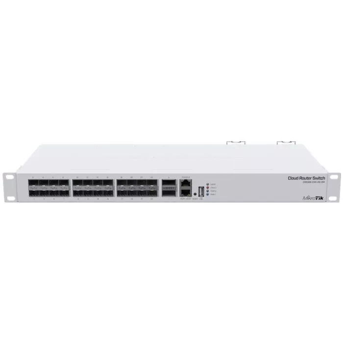 MikroTik Cloud Router Switch 20 Port SFP 4SFP+ 4 Gigabit/SFP Ports | CRS328-4C-20S-4S+RM