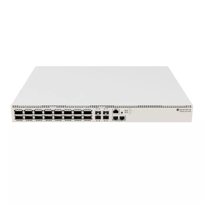 MikroTik Cloud Router Switch 16 Port QSFP28 4xSFP28 2x10Gbps | CRS520-4XS-16XQ-RM