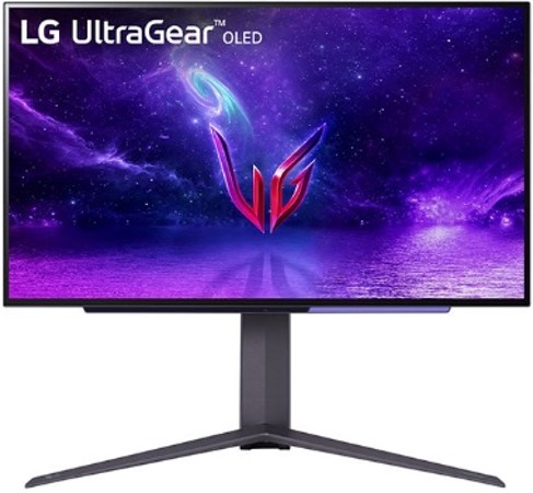 LG LGE27GR95QE UltraGear 27" QHD (2560x1440) 240Hz 0.03ms OLED AMD Freesync Premium Gaming Desktop Monitor