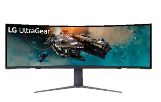 LGE49GR85DC LG 49'' UltraGear™ 32:9 Dual QHD Curved Monitor with 240Hz