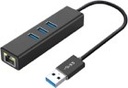 Astrum DA580 USB 3.0 to Gigabit Lan + Hub Adapter | A38058-B