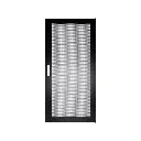 Linkbasic 27U Perforated Door for 800mm or 1M Deep Cabinet