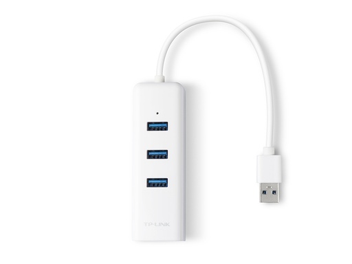 TP-Link USB 3.0 3-Port Hub & Gigabit Ethernet Adapter