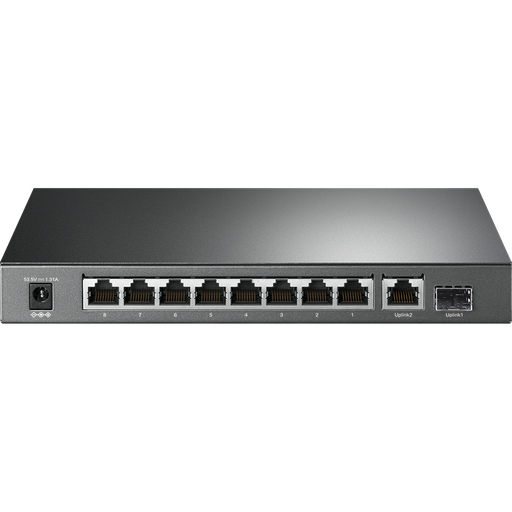 TP-Link 10 Port Gigabit Smart POE Desktop Switch TL-SG1210MPE