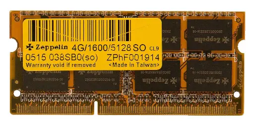 DDR4 4GB SO ZEPPELIN PC2666 512X8 8IC