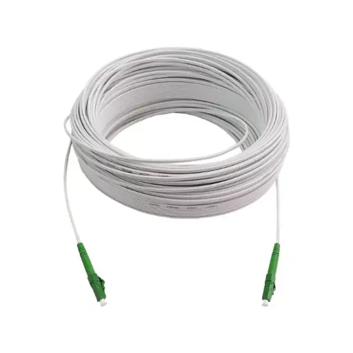 Scoop Fibre Outdoor Drop Cable 60M LC-LC APC 1Core