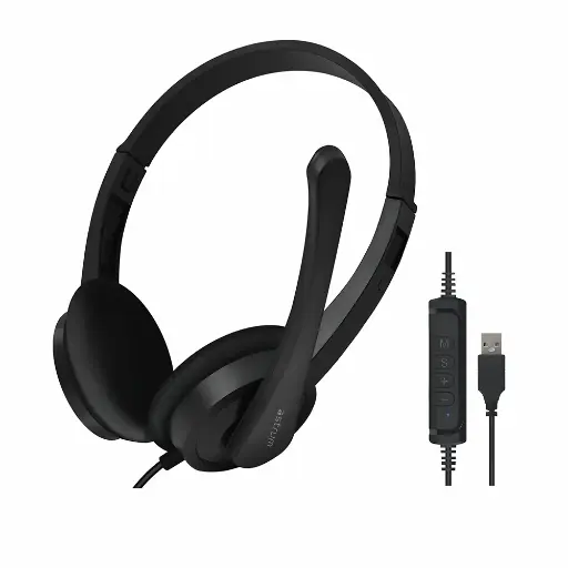 HU640 HEADSET WIRED USB MIC ON EAR WIRE